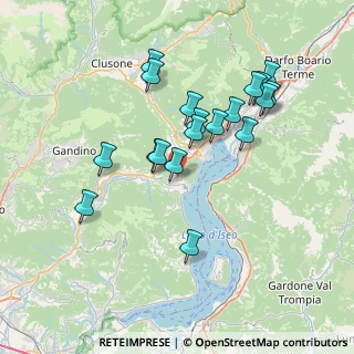 Mappa Via Furmignano, 24060 Solto Collina BG, Italia (6.84737)