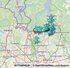 Mappa Via Antonio Gramsci, 22030 Lipomo CO, Italia (10.11882)