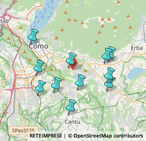 Mappa Via Antonio Gramsci, 22030 Lipomo CO, Italia (3.60455)