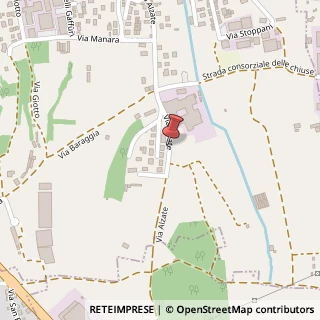 Mappa Via Alzate, 58, 22032 Albese con Cassano, Como (Lombardia)