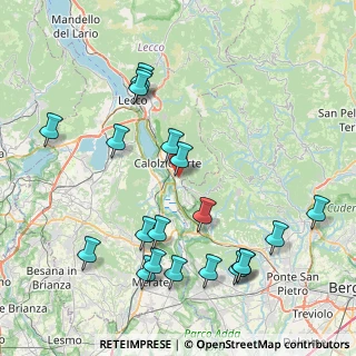 Mappa Via Filande, 23801 Calolziocorte LC, Italia (9.2315)