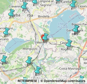 Mappa Via Andrea Appiani, 22046 Merone CO, Italia (3.20467)