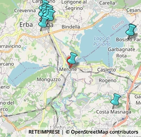 Mappa Via Andrea Appiani, 22046 Merone CO, Italia (2.82923)