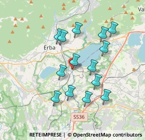 Mappa Via Andrea Appiani, 22046 Merone CO, Italia (3.30357)