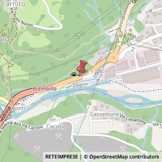 Mappa Via Grotte delle Meraviglie, 24019 Zogno BG, Italia, 24019 Zogno, Bergamo (Lombardia)