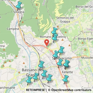 Mappa Via Don M. Bianchin, 36060 Romano D'ezzelino VI, Italia (2.60429)