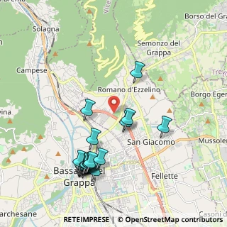 Mappa Via Don M. Bianchin, 36060 Romano D'ezzelino VI, Italia (2.2065)