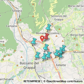 Mappa Via Don M. Bianchin, 36060 Romano D'ezzelino VI, Italia (1.68636)