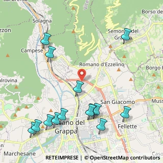 Mappa Via Mart. di Belfiore, 36060 Romano D'ezzelino VI, Italia (2.63429)