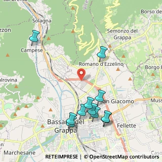 Mappa Via Mart. di Belfiore, 36060 Romano D'ezzelino VI, Italia (2.26364)