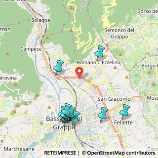 Mappa Via Mart. di Belfiore, 36060 Romano D'ezzelino VI, Italia (2.37167)