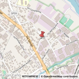Mappa Via dell'Industria, 11B, 23854 Olginate, Lecco (Lombardia)