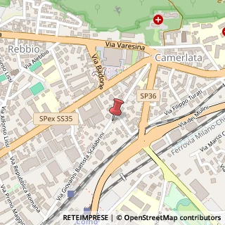 Mappa Via Giovanni Battista Scalabrini, 19, 22100 Como, Como (Lombardia)