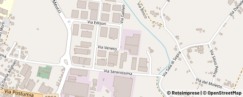 Mappa Gorgo al Monticano
