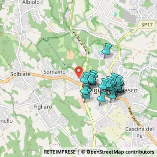 Mappa Via Don Ambrogio Fogliani, 22077 Olgiate Comasco CO, Italia (0.793)