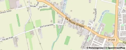 Mappa Caerano di San Marco