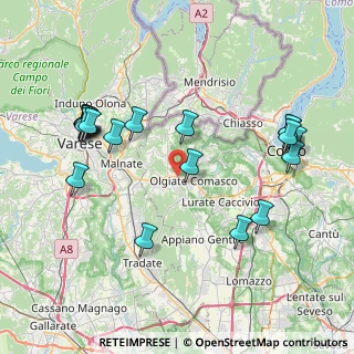 Mappa Via Liancourt, 22077 Olgiate Comasco CO, Italia (8.8375)
