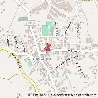 Mappa Via Roma, 16, 31010 Cimadolmo, Treviso (Veneto)