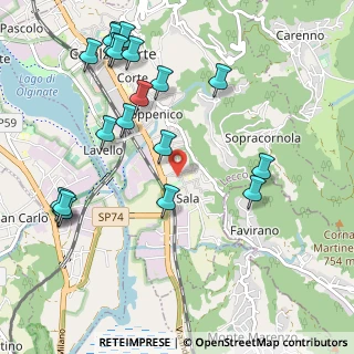 Mappa Via Stradelle, 23801 Calolziocorte LC, Italia (1.2335)