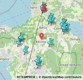 Mappa Via per Barza, 21021 Barzola VA, Italia (2.1435)
