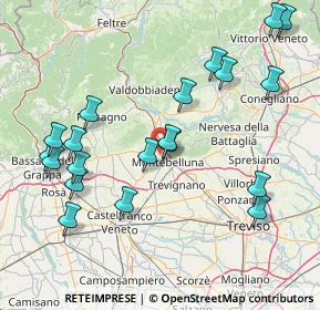 Mappa Via Rive, 31044 Montebelluna TV, Italia (17.703)