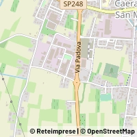 Map Caerano di San Marco