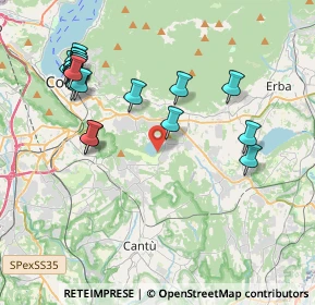 Mappa Via Al lago, 22030 Montorfano CO, Italia (4.467)