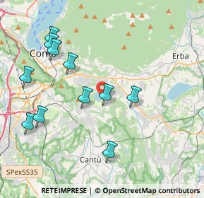 Mappa Via Al lago, 22030 Montorfano CO, Italia (4.19545)