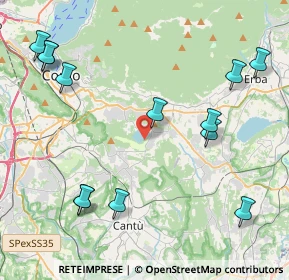 Mappa Via Al lago, 22030 Montorfano CO, Italia (5.13154)