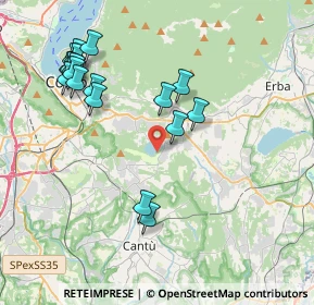 Mappa Via Al lago, 22030 Montorfano CO, Italia (4.28778)