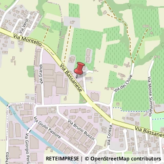 Mappa Via Bassanese, 58, 31044 Montebelluna, Treviso (Veneto)