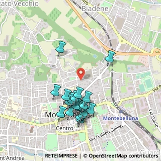Mappa Via N. Sauro, 31044 Montebelluna TV, Italia (0.4665)