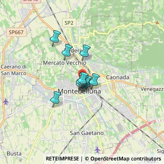 Mappa Via N. Sauro, 31044 Montebelluna TV, Italia (0.94909)
