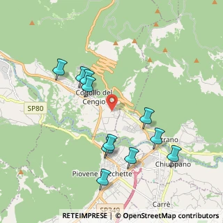 Mappa Via Trenti, 36010 Cogollo del Cengio VI, Italia (2.00545)