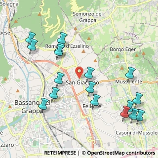 Mappa Via T. Edoardo Velo, 36060 Romano D'ezzelino VI, Italia (2.41471)