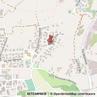 Mappa Via per Erba,  11, 22030 Orsenigo, Como (Lombardia)
