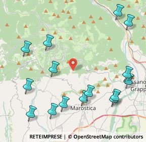 Mappa Contra Capitelli, 36063 Marostica VI, Italia (5.21333)