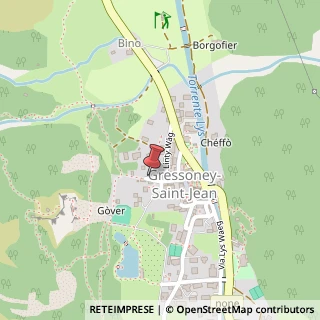 Mappa Via Monte Rosa, 43, 11025 Gressoney-Saint-Jean, Aosta (Valle d'Aosta)