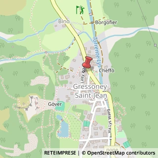 Mappa Piazza Plebiscito, 4, 11025 Gressoney-Saint-Jean, Aosta (Valle d'Aosta)