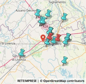Mappa Via S. Floriano, 30026 Portogruaro VE, Italia (6.09056)