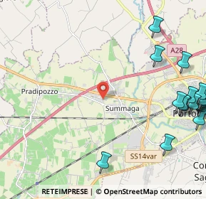 Mappa Via S. Floriano, 30026 Portogruaro VE, Italia (3.2845)