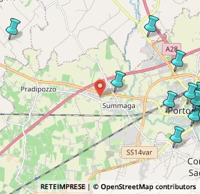 Mappa Via S. Floriano, 30026 Portogruaro VE, Italia (3.28429)