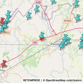Mappa Via S. Floriano, 30026 Portogruaro VE, Italia (7.005)