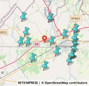 Mappa Via S. Floriano, 30026 Portogruaro VE, Italia (4.391)
