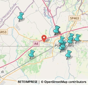 Mappa Via S. Floriano, 30026 Portogruaro VE, Italia (3.91455)