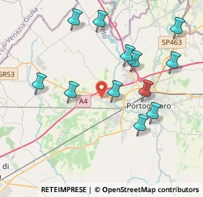 Mappa Via S. Floriano, 30026 Portogruaro VE, Italia (4.06417)