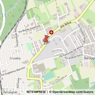 Mappa Via Adua, 20, 21040 Vedano Olona, Varese (Lombardia)