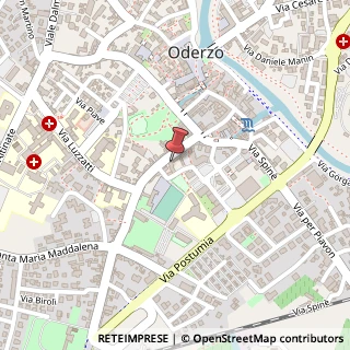 Mappa Via Giuseppe Garibaldi, 31, 31046 Oderzo, Treviso (Veneto)
