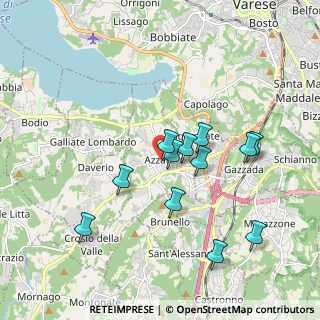 Mappa Piazza Giovanni XXIII, 21022 Azzate VA, Italia (1.71417)