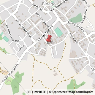 Mappa Via alfieri vittorio 6, 21046 Binago, Como (Lombardia)
